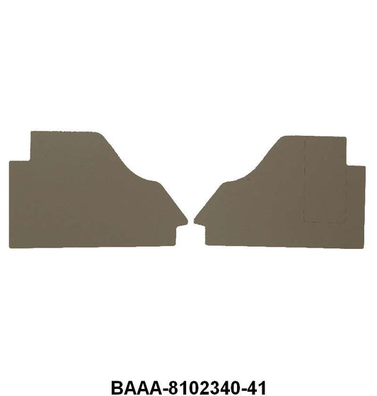 GRAY CARDBOARD KICK PANELS - 53-55 F-100/F-350