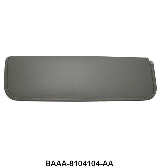 CARDBOARD SUN VISOR - 53-55 F-100/F-350, GRAY