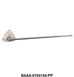 PLAIN STEEL SUN VISOR BRACKET - 53-55 F-100/F-350, FITS LH OR RH