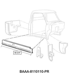 ROCKER PATCH PANELS - 53-56 F-100/F-350