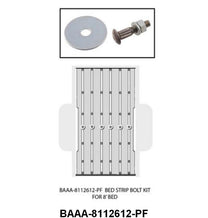 STEPSIDE BED STRIP BOLT KIT FOR 76" BED STRIPS WITHOUT HOLES