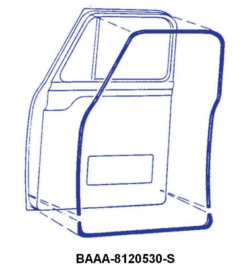 DOOR SEALS - 53-55 F-100/F-350