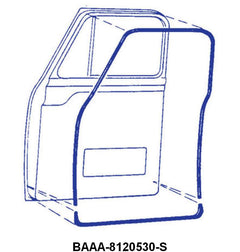 DOOR SEALS - 53-55 F-100/F-350