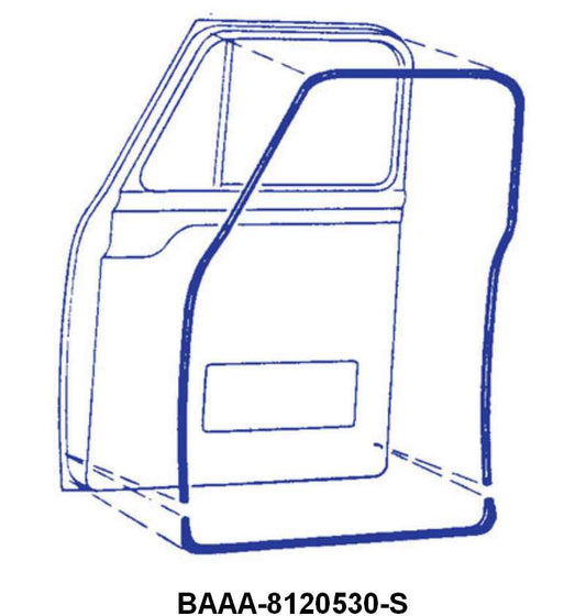 DOOR SEALS - 53-55 F-100/F-350