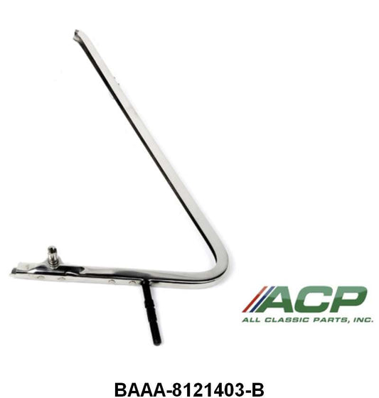 STAINLESS VENT WINDOW FRAME - 53-55 F-100/F-350 LH