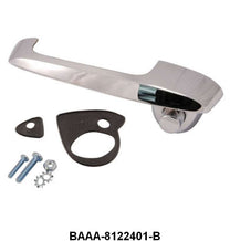 OUTSIDE DOOR HANDLE WITH BUTTON & PADS - 53-60 F-100/F-350 LH