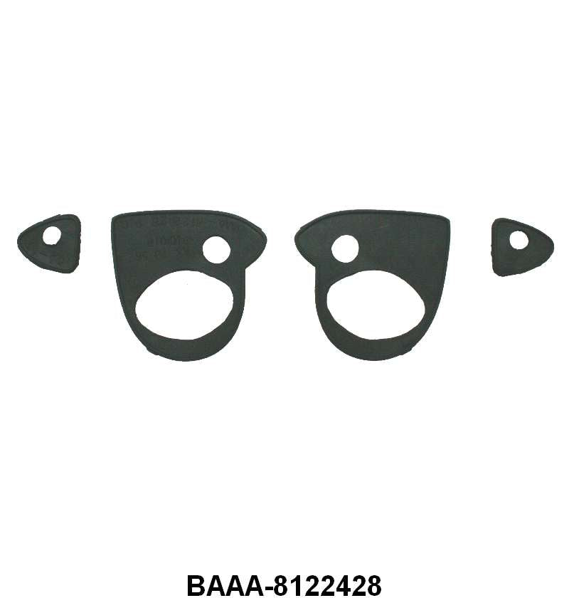 OUTSIDE DOOR HANDLE PADS - 53-60 F-100/F-350