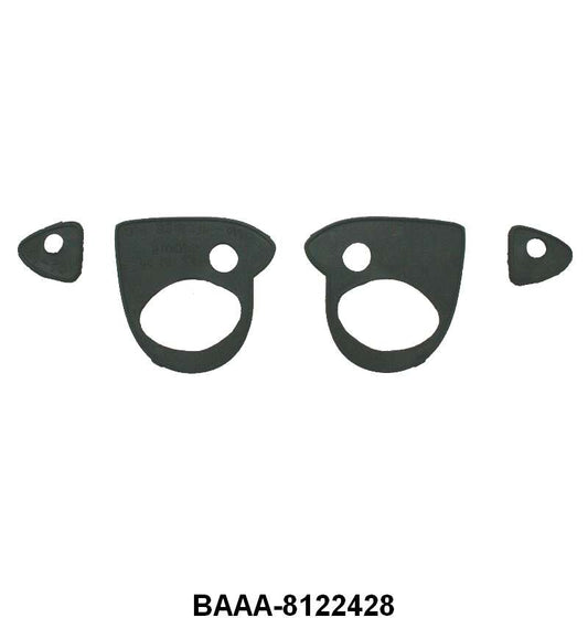 OUTSIDE DOOR HANDLE PADS - 53-60 F-100/F-350