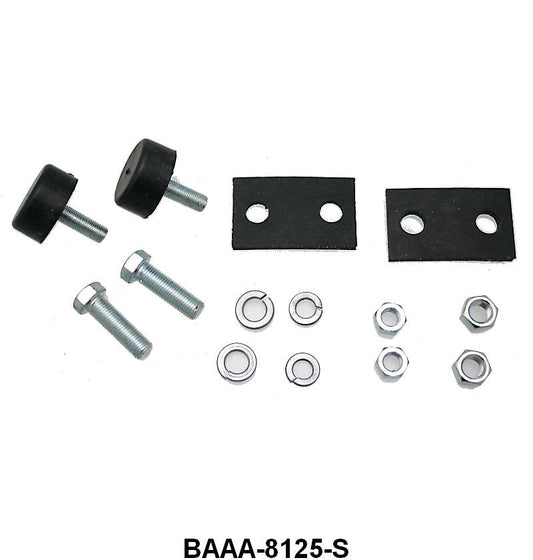 RADIATOR CORE SUPPORT PAD & BOLT KIT - 53-55 F-100/F-350