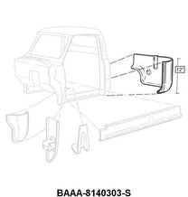 LOWER OUTER CAB CORNER PATCH PANEL - 53-56 F-100/F-350 LH (NO FILLER HOLE)