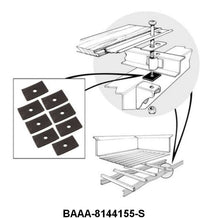 BED TO FRAME PADS - 53-56 F-100
