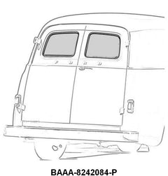 REAR/BACK WINDOW SEALS - 53-56 PANEL