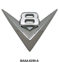GRILLE EMBLEM - 53 F-100/F-350 "V8"