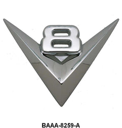 GRILLE EMBLEM - 53 F-100/F-350 "V8"