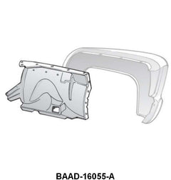 INNER FRONT FENDER APRON - 53-56 F-100 LH