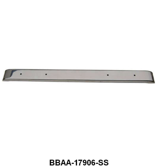 REAR BUMPER - 48-52 F-1, 53-72 F-100 STEPSIDE POLISHED STAINLESS