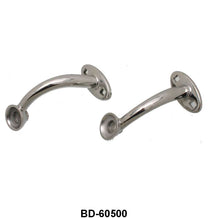 HIGHBOY HEADLIGHT MOUNTS - POLISHED STAINLESS, BOLTS TO TOP OF FRAME