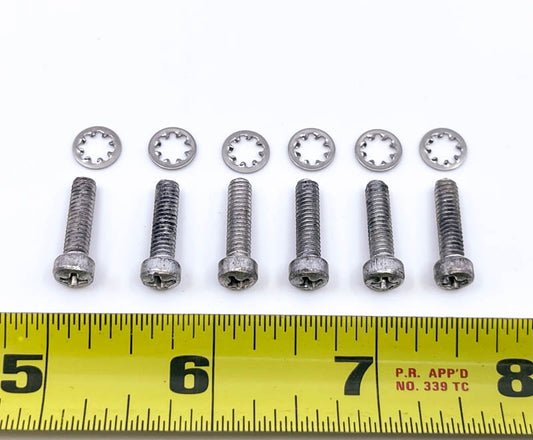 TAIL LIGHT LENS SCREWS -53 PASS SET OF 6