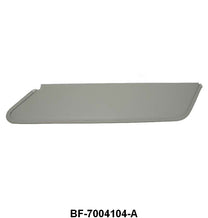 CARDBOARD SUN VISOR - 53 PASS 2DR & 4DR SEDAN, GRAY
