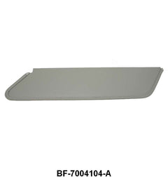 CARDBOARD SUN VISOR - 53 PASS 2DR & 4DR SEDAN, GRAY