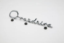 OVERDRIVE EMBLEM (SCRIPT) - 53-55 PASS TRUNK, 53-56 F-100/F-350 HOOD
