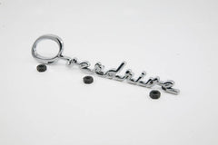 OVERDRIVE EMBLEM (SCRIPT) - 53-55 PASS TRUNK, 53-56 F-100/F-350 HOOD