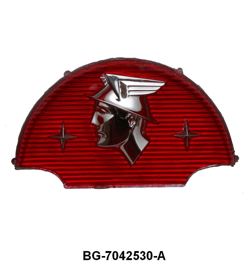 TRUNK EMBLEM PLASTIC - 53-54 MERCURY