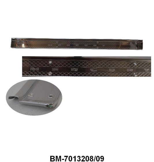 FRONT DOOR SCUFF PLATES - 52-54 MERCURY ALL 2-DOOR
