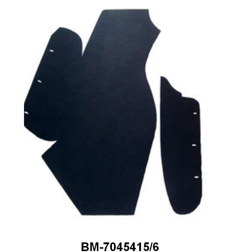 TRUNK SIDE BOARD PANELS - 53-54 PASS, EXCEPT WAGON & DELIVERY