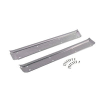 REAR DOOR SCUFF PLATES - 52-54 MERCURY 4DR SDN REAR