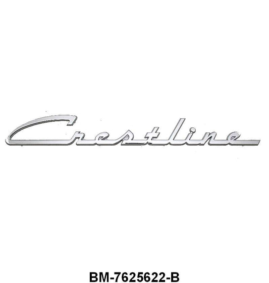 QUARTER PANEL EMBLEM SCRIPT - 54 PASS "CRESTLINE" 2 REQUIRED