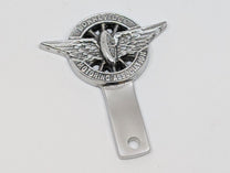 "BONNEVILLE" LICENSE PLATE TOPPER - POLISHED