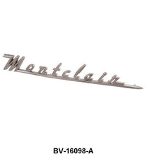 FRONT FENDER EMBLEM - 55-56 MERCURY "MONTCLAIR"