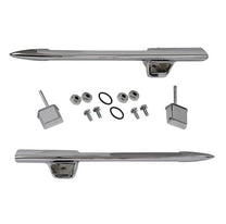OUTSIDE DOOR HANDLES - 61 GALAXIE W/BUTTONS