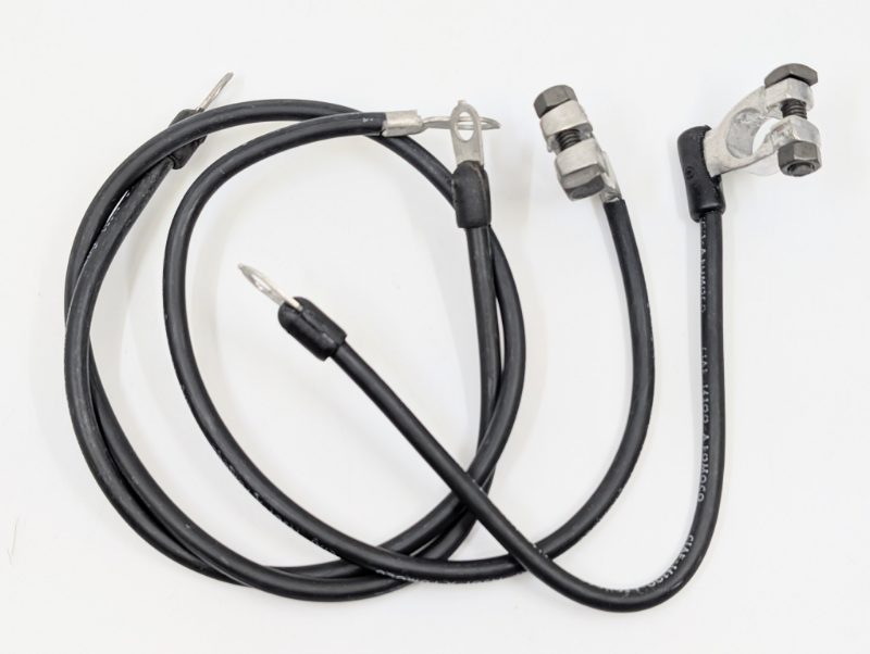 FORD SCRIPT BATTERY CABLE SET - 61 GALAXIE WITH 352