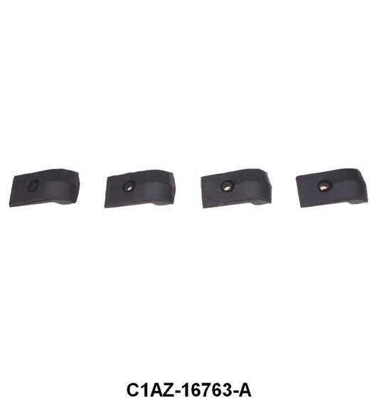 HOOD SIDE BUMPERS ON FENDERS - 61-62 GALAXIE  4pcs