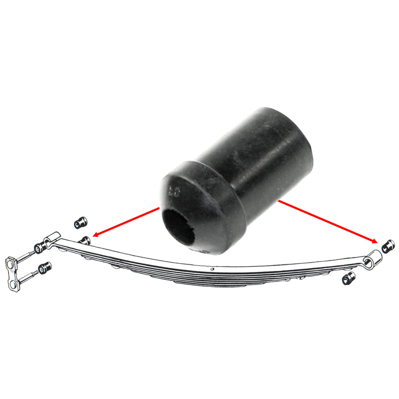 REAR OF REAR SPRING BUSHING - 60-64 GALAXIE 8 REQUIRED