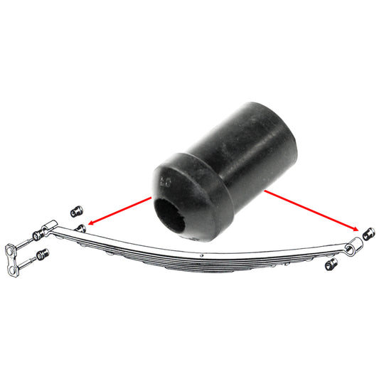 REAR OF REAR SPRING BUSHING - 60-64 GALAXIE 8 REQUIRED