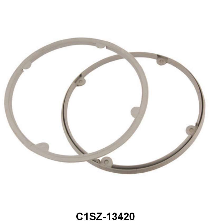 TAIL LIGHT BEZEL PAD - 61 TBIRD RUBBER