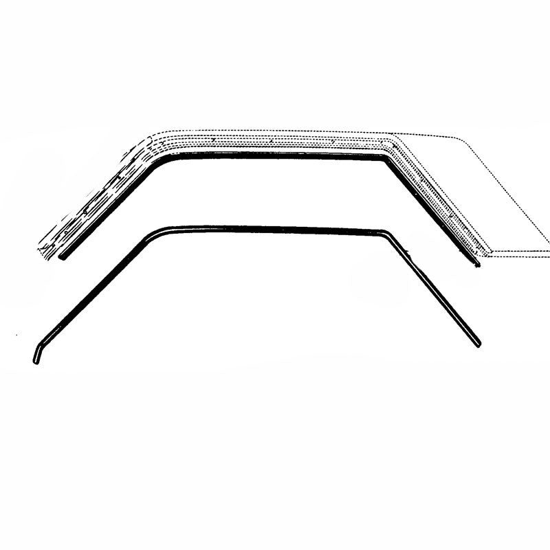 ROOF RAIL SEALS - 61-63 T-BIRD HARDTOP