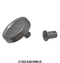 BUCKET SEAT OUTER HINGE PIN COVER - 63-65 FALCON CONVERTIBLE