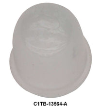 LICENSE PLATE LIGHT LENS - 52-58 PASS (EX WAGON) 57-64 F-100/250 STYLESIDE