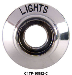 HEADLIGHT SWITCH BEZEL - 62-63 FAIRLANE, 61-72 F-100/F-350 61-69 ECONO