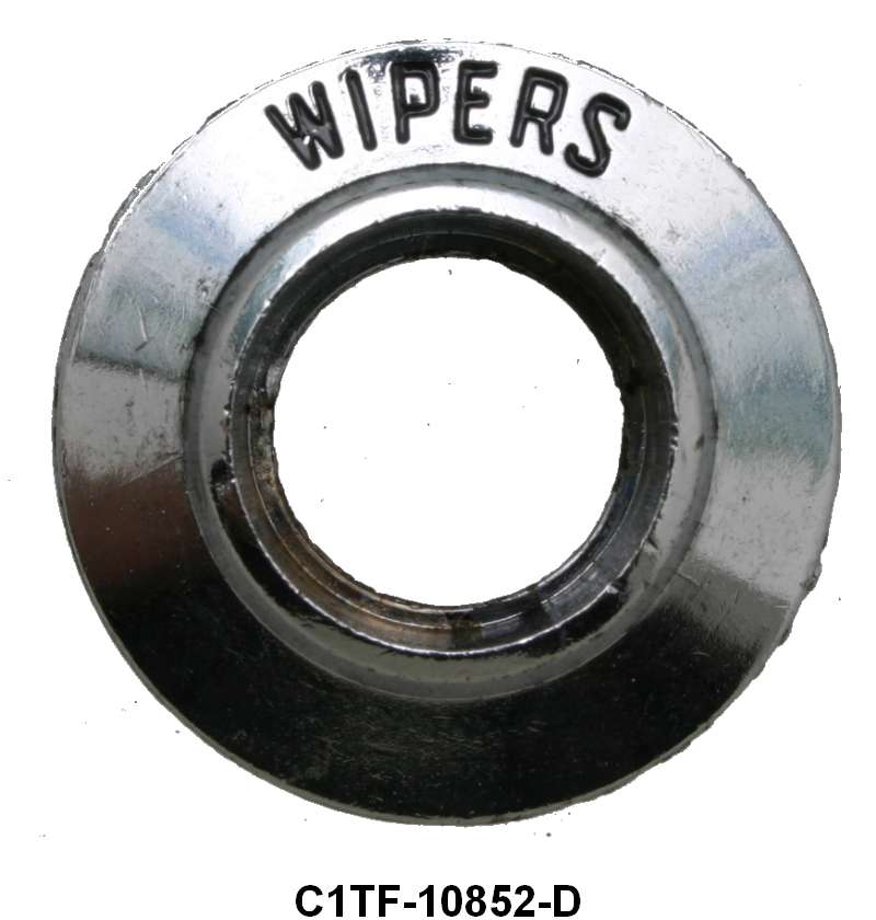 WIPER SWITCH BEZEL - 62-63 FAIRLANE, 61-72 F-100/F-350 61-69 ECONO