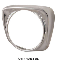 HEADLIGHT DOOR/BEZEL - 61-66 F-100/F-350 LH ALUMINUM