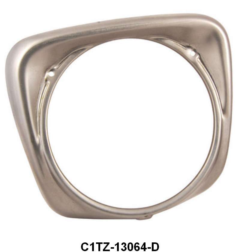 HEADLIGHT DOOR/BEZEL - 61-66 F-100/F-350 RH PLAIN STEEL