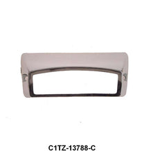 DOME LIGHT LENS CHROME BEZEL - 61-63 F-100/F-350