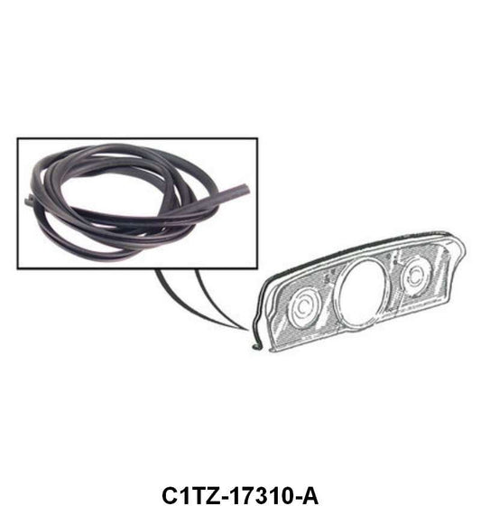 INSTRUMENT PANEL ASSEMBLY TO DASH SEAL - 61-66 F-100/F-350