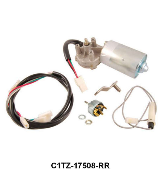ELECTRIC WIPER MOTOR KIT - 61-66 F-100/F-350, 2 SPEED WITH SWITCH