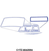REAR/BACK WINDOW SEAL - 61-63 F-100/F-250 UNIBODY WITH WRAP AROUND GLASS